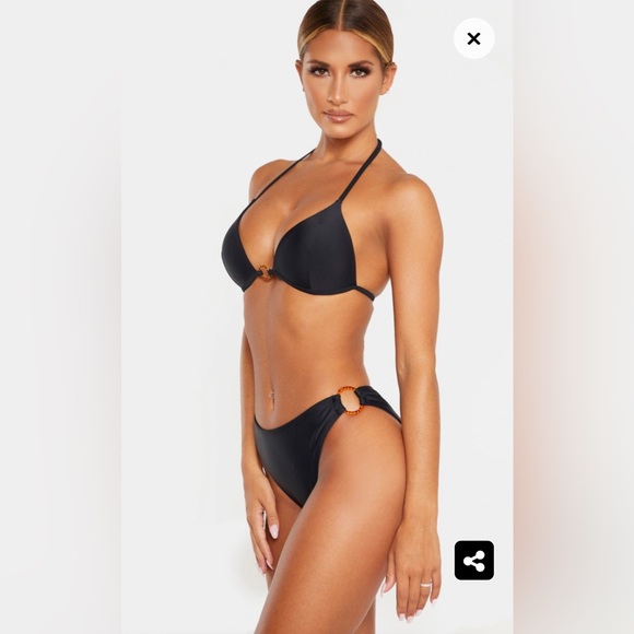 Black Tortoise Ring Bikini - Picture 1 of 8